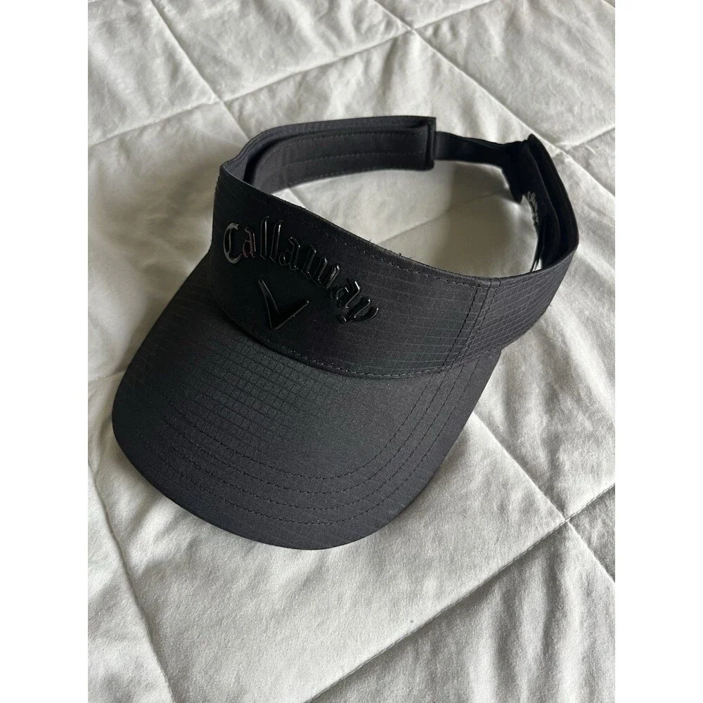 Callaway Liquid Metal Visor Adjustable Golf Cap Black One Size